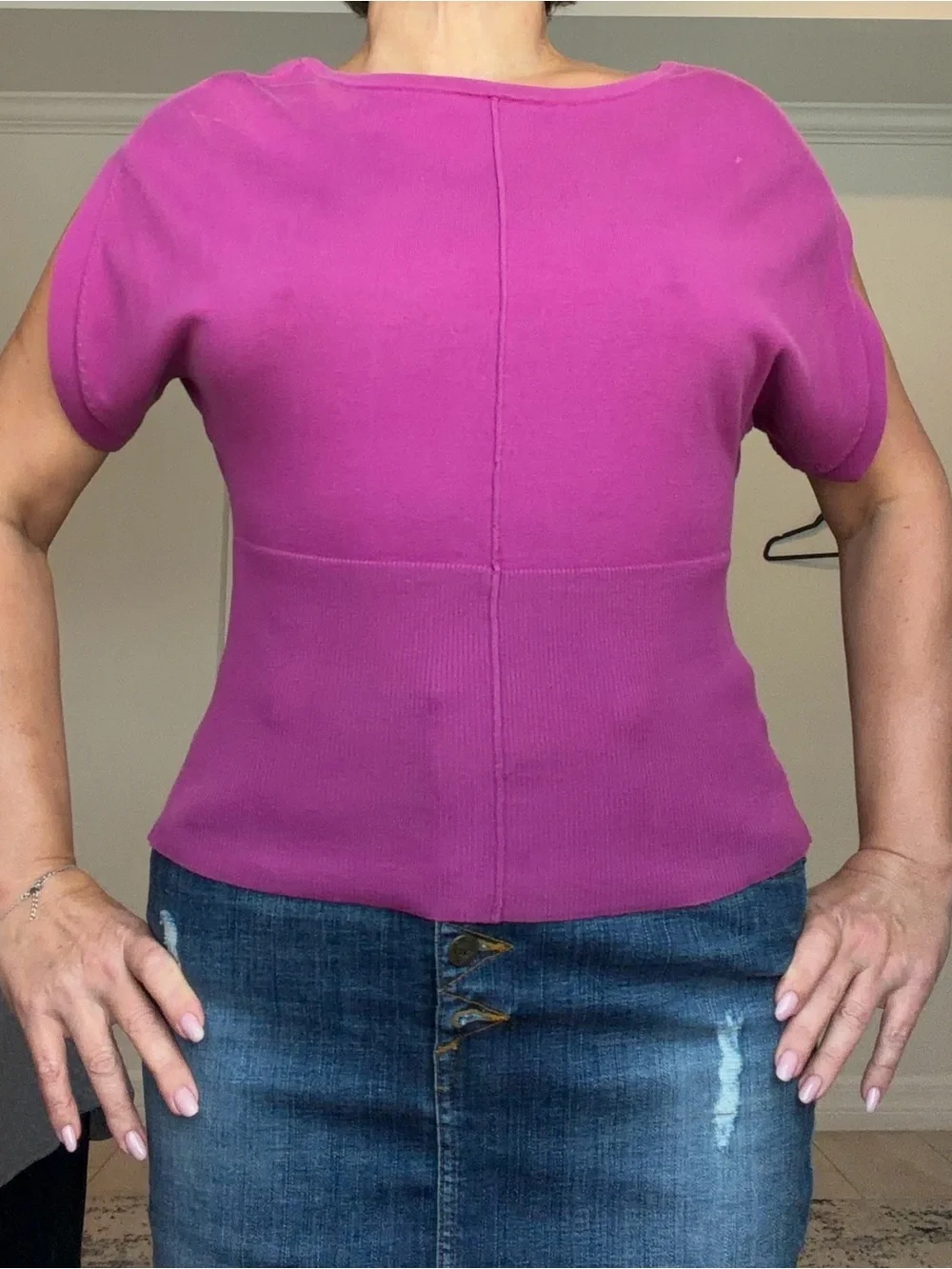 Michael Kors fuchsia top